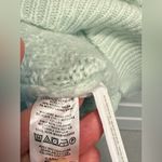 Ann Taylor NWT  Mint Green Cable Knit Sweater Dress Medium Photo 3