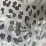 Fabletics Powerhold High Waisted Legging Large Silver Metallic Stretch Wicking Photo 5