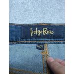 Indigo Rein  High Rise * Crop * Raw Hem * distressed jeans Sz 1 NWT ￼ Photo 2