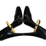 Moschino Cheap and Chic Black Patent Leather Mary Jane Pumps, Sz EU 40 Photo 8