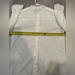 ZARA  Crisp White Button Down‎ Shirt Photo 5