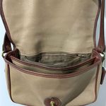 Coach  Vintage Sheridan Mayfield Beige Brown Saddle Leather‎ Shoulder Bag 4225 K Photo 15