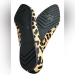 Me Too  Leopard Haircalf Pointed Toe Flats Genuine Cow Hair Loafers Comfort Sz 8 Photo 5
