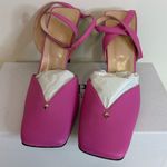 NIB Tiannia Barnes HOPE ANKLE STRAP HIGH HEELS IN PINK Size 11 Photo 6
