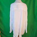 Woman Within NWT  Womens White Long Sleeve Shirt Top Blouse 4X 34/36‎ Photo 1
