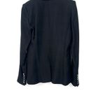 Veronica Beard 10 Miller Double-Breasted Tonal Plaid Jacket Blazer Black Womens Photo 9