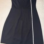 B Darlin  Black Mini Dress with Pearl Accents Photo 4