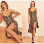 Reformation Crimini cheetah animal print Y2K midi slip sundress Photo 2