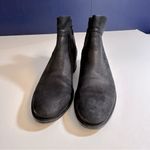 Paul Green  Boston Bootie Black Nubuck Leather Size US 8.5 Photo 2