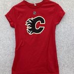 NHL Sean Monahan Calgary Flames Tshirt Short Sleeve Kids Women Photo 5