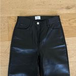 Wilfred  - Faux Leather High Waist Pants in Black Photo 1