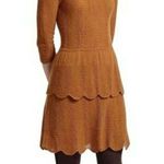 Anthropologie  Knitted & Knotted Tiered Pointelle Sweater Dress Size S Photo 1