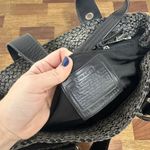 Coach Soho Satchel Shoulder Bag Signature Canvas Print Black Buckle Y2K Leather Photo 2