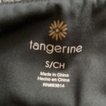 Tangerine  Athletic Athleisure Gym Fitted Pull On Black Leggings SMALL EUC #7939 Photo 1