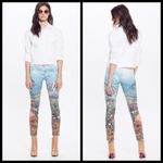 💕MOTHER💕 Looker Ankle Jeans ~ A Day In Paradise Size 26 Photo 4