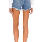 Levi's 501 Original Shorts In Levi’s White Denim Cut-Off High-Rise The Clouds Wash Photo 1