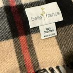 Belle france 100% cashmere scarf Tan Photo 1