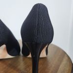 Black Heels Size 8 Donald Pliner Textured Black Stiletto Heels Photo 5