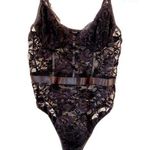 SheIn Black Lace Bodysuit L Photo 0