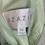 Azazie Bridesmaid Dress Siobhan Dusty Sage Green Knee Length Sleeveless Size A16 Photo 9