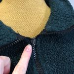 World Famous Sherpa green teddy zip up jacket Photo 4
