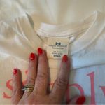 Simply Southern Women's Small Cotton Tee Dog Baseball Always give it your All Photo 2