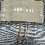 Everlane High Rise Jean Shorts FrayedHem 28 Blue Jean Minimalist Capsule Classic Photo 5