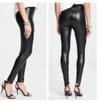 Commando Black Perfect Control Faux Leather High Rise Legging Medium Photo 12