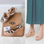 UGG NEW ® Melissa Metallic Wedge Sandal‎ Photo 1