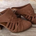 Heeled Mules, Size 8 Brown Photo 0