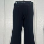 INC  Black Pull On Flare Leg Pants Size XS NWOT Photo 2