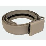 Falari Automatic Ratchet Belt Size Medium Adjustable Buckle Gray‎ Leather Strap Gray Photo 1
