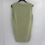 Anthropologie  Sunday in Brooklyn green Sweater layer fall Vest Mini Dress small Photo 9