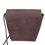 Whiting & Davis  Dark Purple Vintage Magnet Snap Shoulder Bag Prom Wedding Photo 2