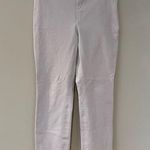 COS  White/Grey Trousers with Zipper Size 12 Photo 0