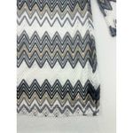 Tacera  Women's Multicolor  Knit Bell Sleeve Long Sleeve Midi Dress Size Small Photo 9