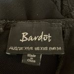 Bardot  Essie Black Lace Mesh Sleeveless V-Neck Underwire Bodysuit Top Size XXS Photo 5