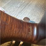 Bebe  Y2K brown wood heals Photo 4