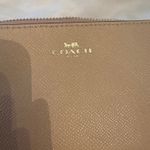 Coach  Wristlet Leather Brown Photo 2