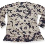 PINK - Victoria's Secret VS PINK Campus Tie Dye Long Sleeve Tee Photo 0