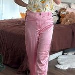 Cami NYC NWT  SILKY NEON PINK STRAIGHT PANTS Photo 0