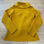 NEW Moth x Anthropologie Mustard Yellow Turtleneck Slouchy Sweater Size M Size M Photo 4