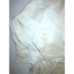 New Womens Designer Josie Natori Silk Top S NWT Champagne Beige Off White LS Photo 8