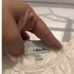 Signature By Robbie Bee White Lace Tank Boho Maxi Dress Stretchy Boho Size Small Photo 2