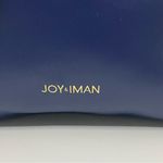 joy & iman  Tassel Chic Leather Handbag with Fabric Photo 3