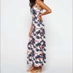 Market & Spruce  Alisha Knit Floral Strappy Back Maxi Dress Stitch Fix NWT XS Photo 2