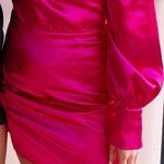 Showpo Pink One Shoulder Dress  Photo 1