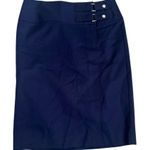 Ralph Lauren Lauren  Navy Blue Pencil Skirt Photo 0