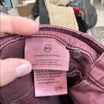 Anthropologie  AG purple/maroon The Abbey Ankle mid-rise super skinny size 27R. Photo 13