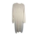 Barbour  NWT Elisha Long Dleeve Wool Blend Sweater Dress in White Pepper Size 12 Photo 2